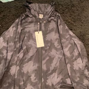 Second Skin Womens Packable Lightweight Hooded Windbreaker Jacket